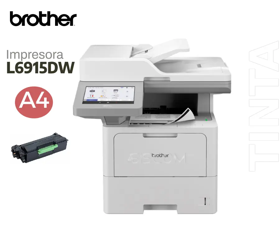 IMPRESORA MF BROTHER MFC-L6915DW Laser 52ppm